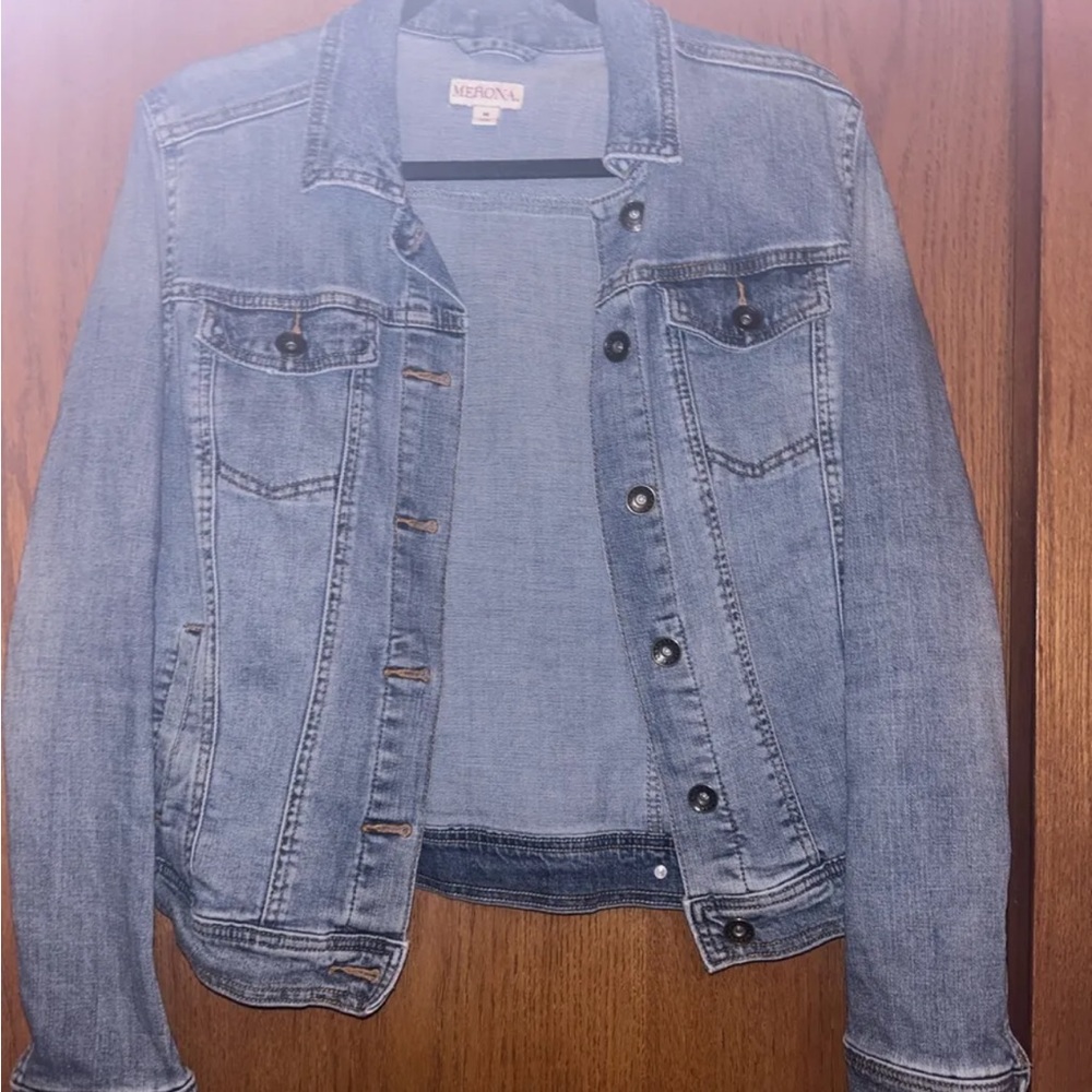 Merona Plain Denim Jacket - Medium